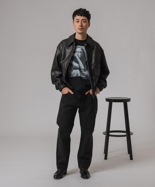 EDIFICE（エディフィス） 革ジャン ライダース A2 レザーショート