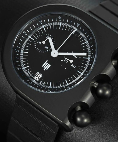 リップ 腕時計 「LIP/リップ」マッハ 2000 クロノグラフ ブラック