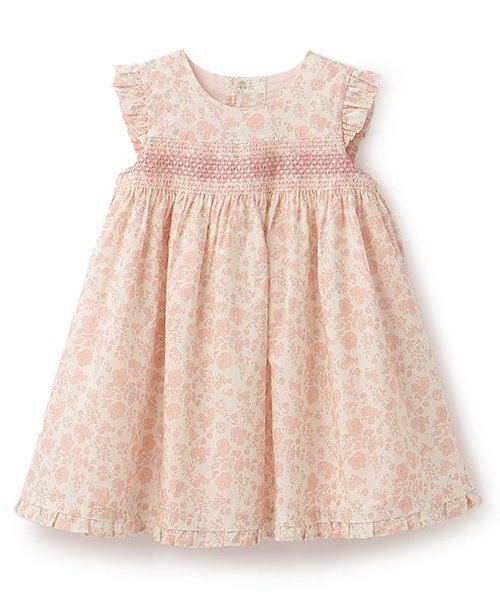 sense of wonder ワンピース 小花スモッキングワンピース キッズ 子供