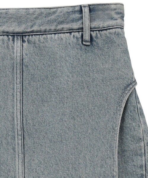 CLANE（クラネ） デニムスカート 「CLANE/クラネ」CIRCLE CUT LAYERED