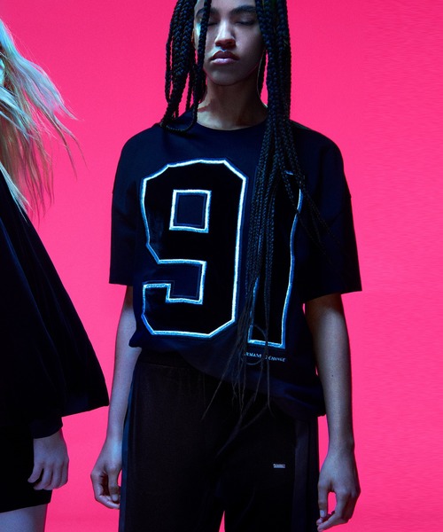 ARMANI EXCHANGE tシャツ 「A|X アルマーニ エクスチェンジ」91ロゴ