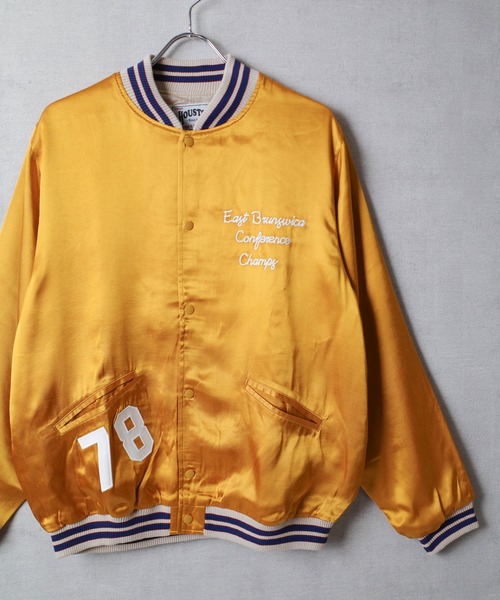 HOUSTON（ヒューストン） スタジャン 「T6」「HOUSTON」RAYON AWARD