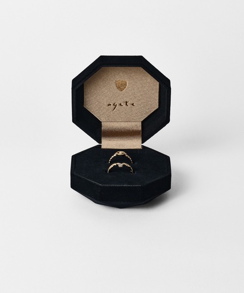 agete（アガット） 指輪 リング 「Limited Edition」K10ラブラドライト