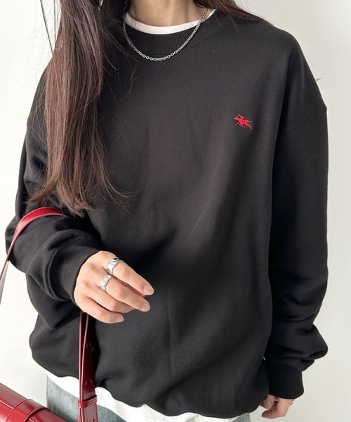 トレーナー スウェット POLO CHAMPS/ポロチャンプス 別注 ワンポイント