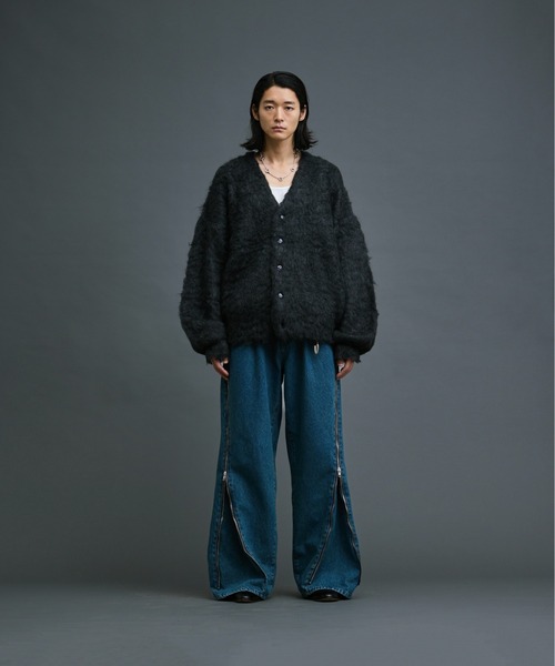 soerte ジーンズ 3way side-zip buggy denim pants / 3wayサイドジップ