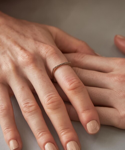 ete bijoux（エテ ビジュー） 指輪 リング 「パーティクル」 K18RBG