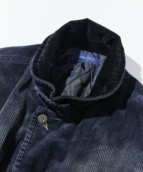 NAUTICA（ノーティカ） ブルゾン アウター 中綿 ブリーチ コーデュロイ