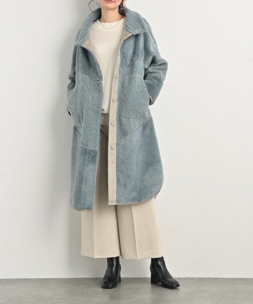 ムートンコート ボアコート レディース : ZOZOTOWN Yahoo!店 - 通販