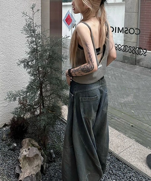 DEVICE（デバイス） ジーンズ デニム デニムパンツ ダメージ