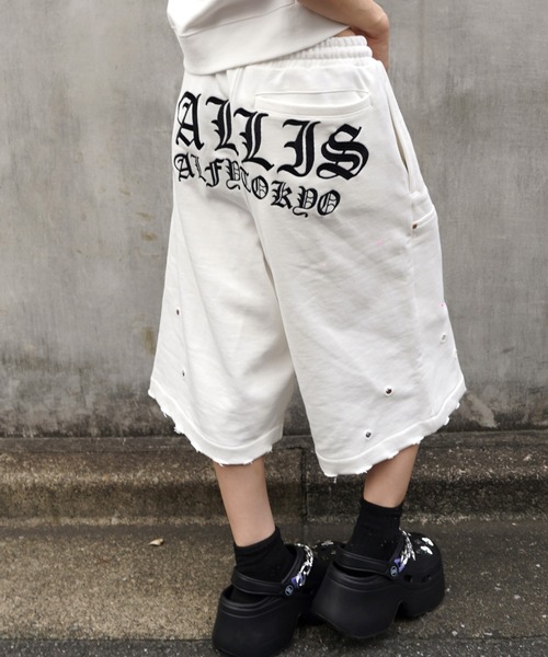 GALFY（ガルフィー） パンツ GA×GALFY-クロスガリノハーツハーフパンツ