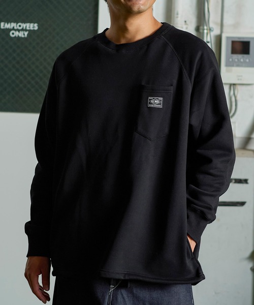 BIG MIKE（ビッグマイク） トレーナー スウェット サングラスポケット