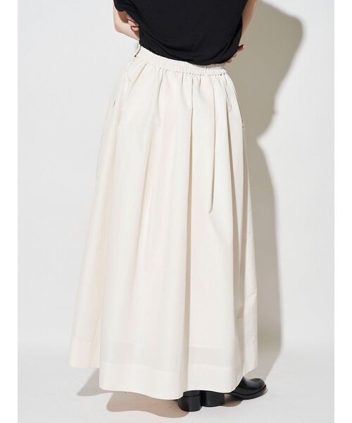ELENDEEK（エレンディーク） スカート クロスタックギャザースカート
