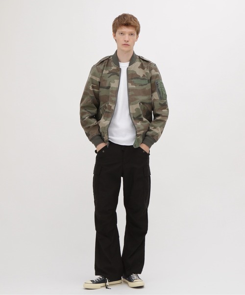 AVIREX（アヴィレックス） ma1 ma-1 「WEB＆DEPOT限定」CAMOUFLAGE L