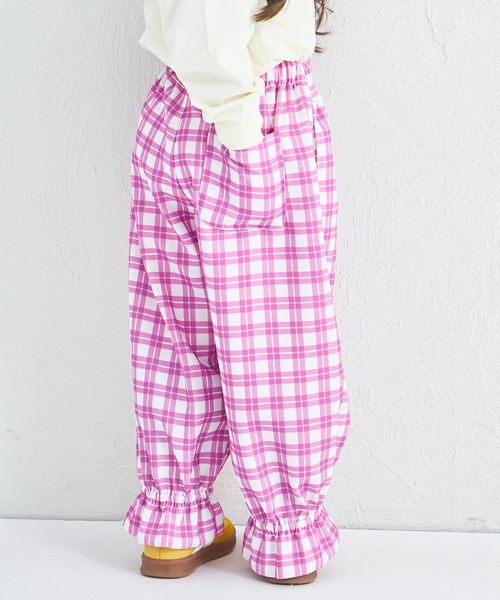 pairmanon（ペアマノン） パンツ ガールズ チェック キャンディシェフ