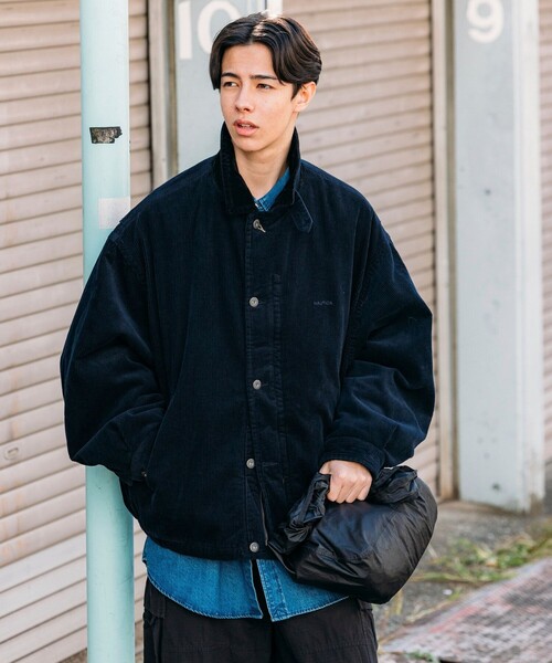 NAUTICA（ノーティカ） ブルゾン アウター 中綿 ストーンバイオ加工