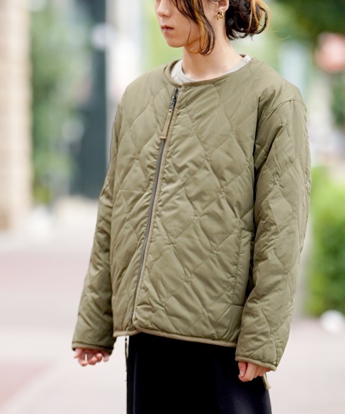 TAION（タイオン） ダウンジャケット ダウン ミリタリー リバーシブル