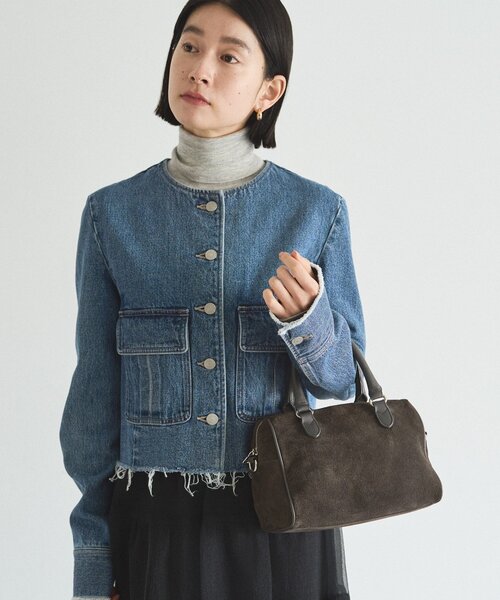 russet（ラシット） ボストンバッグ スエード2WAYミニボストンバッグ