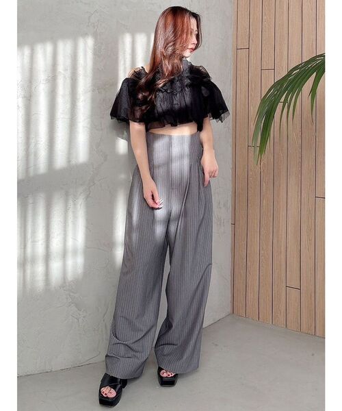 MERCURYDUO（マーキュリーデュオ） ブラウス シャツ チュールフリル