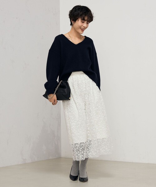 NOLLEY'S（ノーリーズ） スカート 「セットアップ対応」ウォッシャブル