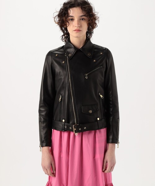 CINQUANTA（チンクワンタ） レザージャケット ライダース CINQUANTA W