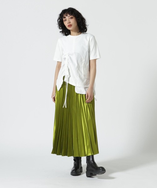 UN3D.（アンスリード） スカート UN3D./アンスリード/ORIGAMI PLEATS