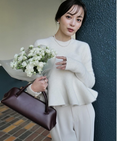 anuans（アニュアンス） ニット セーター 「ZOZO限定カラー」ペプラム