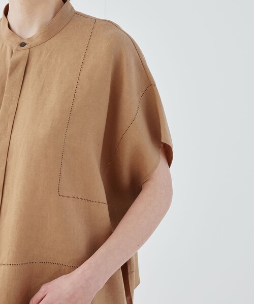 GALERIE VIE（ギャルリー ヴィー） ブラウス シャツ フレンチリネン