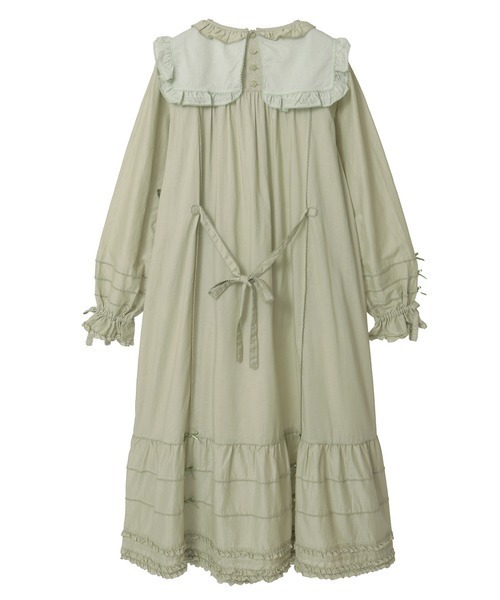 PINK HOUSE（ピンクハウス） ワンピース タブリエ付きワンピース