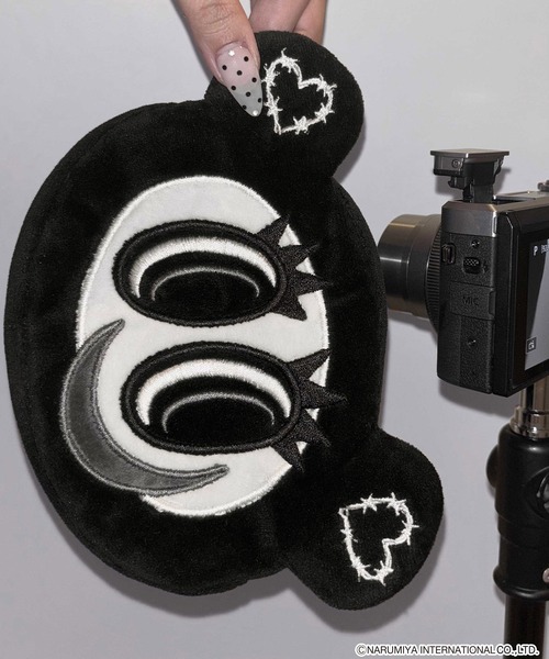 Heart Tattoo ポーチ モノトーンナカムラくん フェイスポーチ「ANGEL