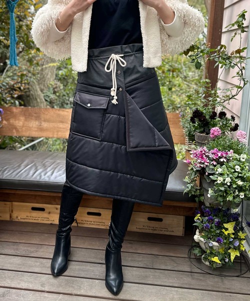 スカート キルティングラップスカート : ZOZOTOWN Yahoo!店 - 通販