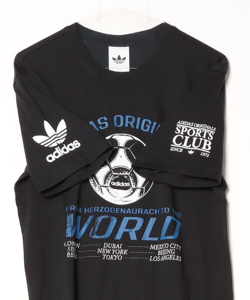 adidas（アディダス） tシャツ 90年代のサッカー グラフィック半袖T
