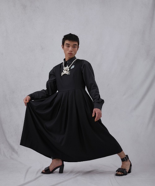 TENGA（テンガ） ワンピース 門倉太久斗/22世紀ジェダイ wool midi