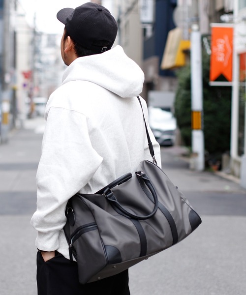 VitaFelice（ヴィータフェリーチェ） ボストンバッグ 本革×ナイロン