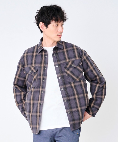 Arnold Palmer（アーノルドパーマー） シャツ ネルチェック 中わた入り