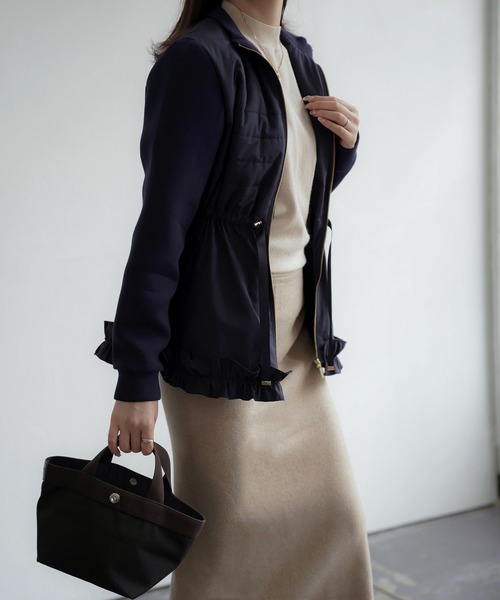 HUIT bouquet（ユイット ブーケ） コート アウター キルティング 中綿