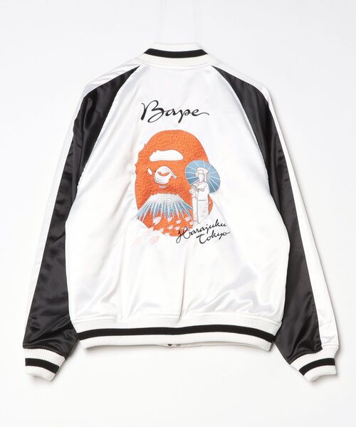 A BATHING APE（アベイシングエイプ） スカジャン BAPE SOUVENIR