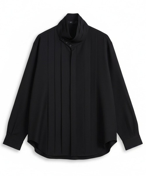 NO ID.（ノーアイディー） シャツ 「NO ID.」2-Way Fly-Front Tuck