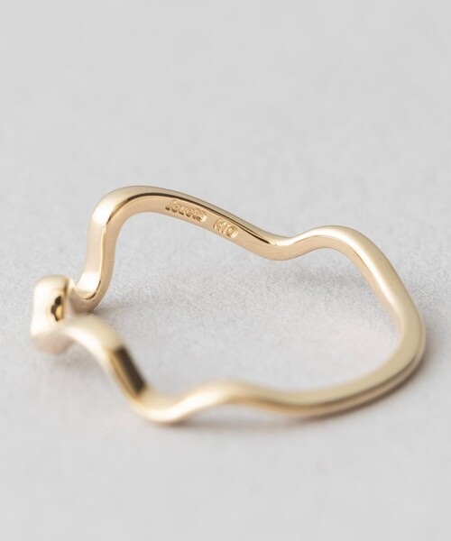 Jouete（ジュエッテ） 指輪 リング K10YG ピンキーリング ワン