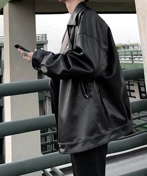 JOHNNY WOLF（ジョニーウルフ） 革ジャン ライダース HYDRA オーバー