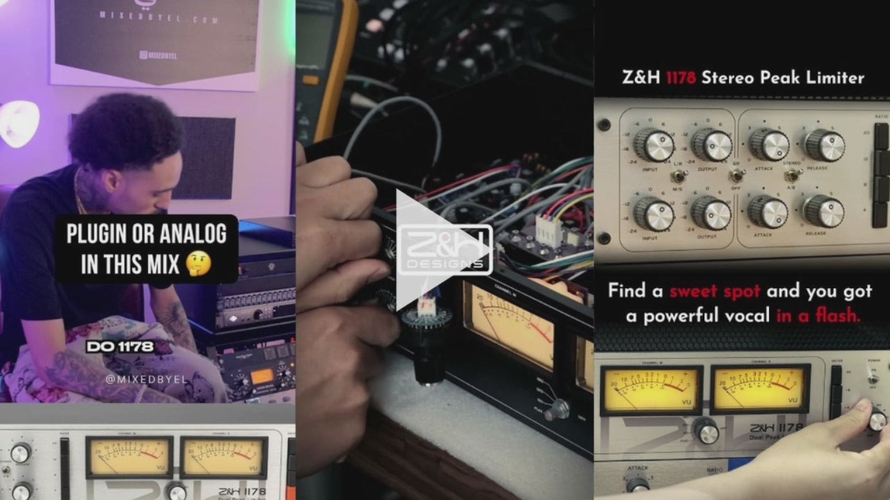 1178 マスタリング ステレオ ピーク リミッター – Z&H Designs