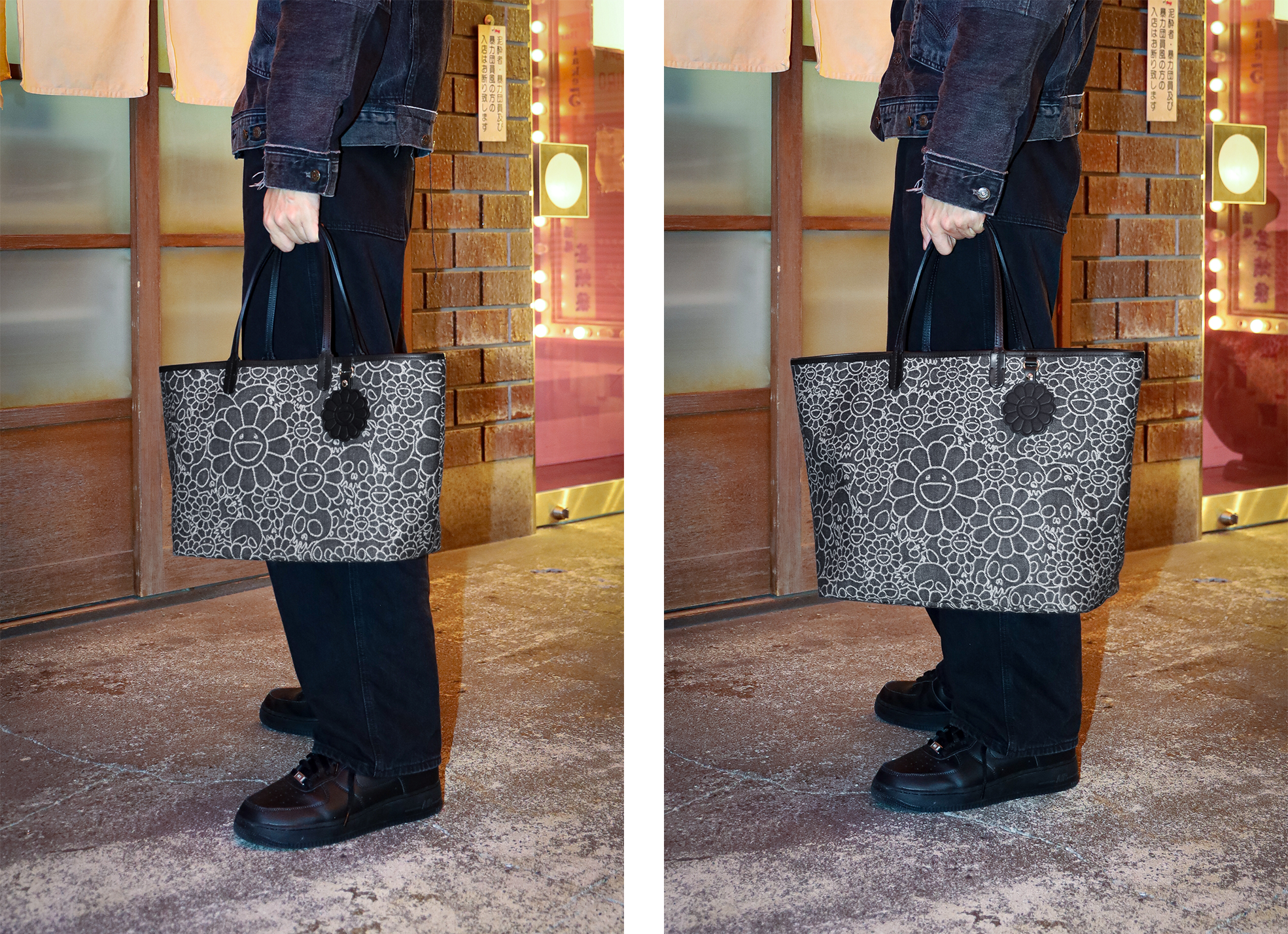 10月24日（木）20時よりWEBショップにて、『TM/KK』デニムトートバッグ