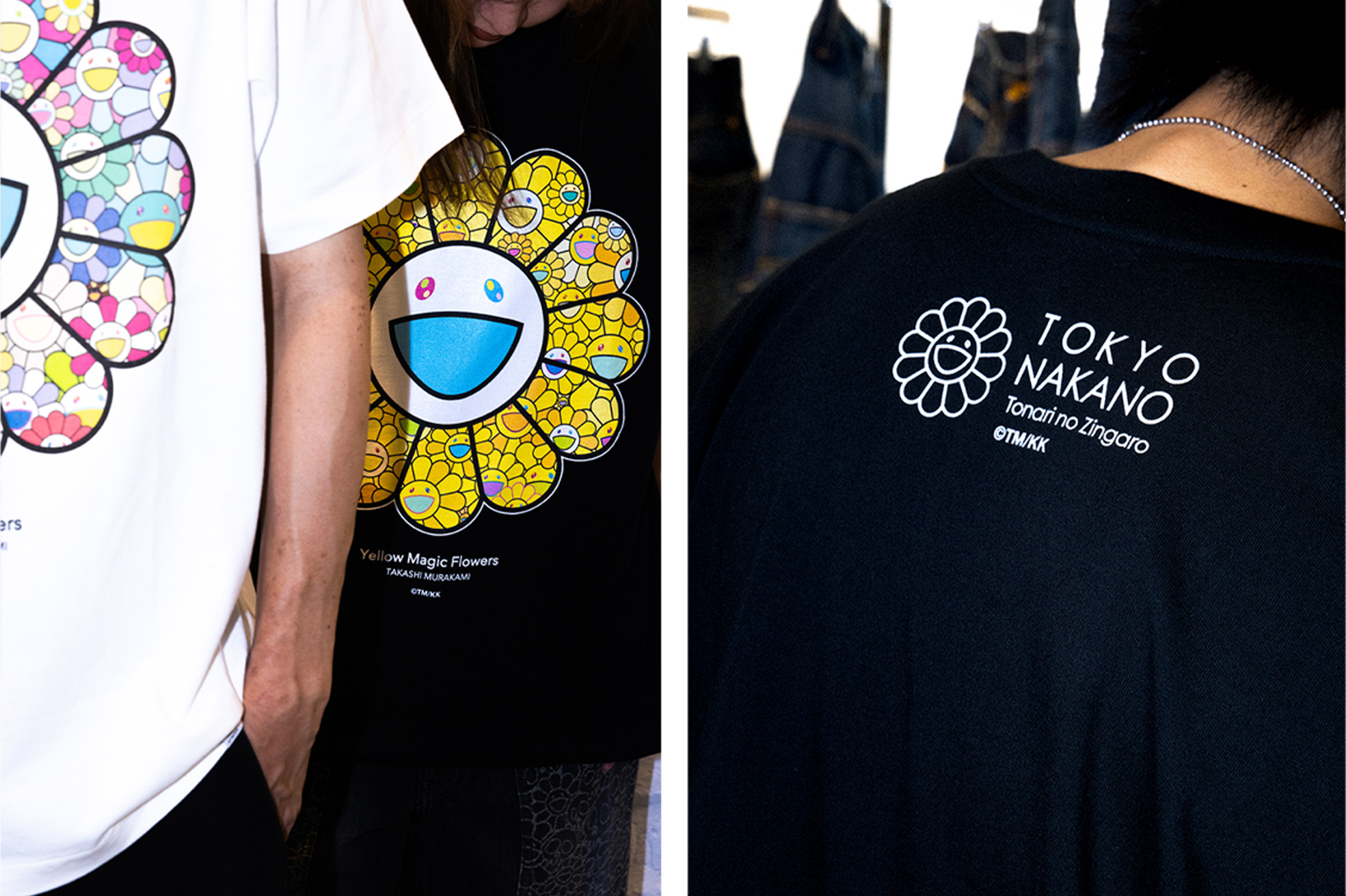 6月30日(月) 20時よりWebショップにて、 シェイプドTシャツ《Flower in