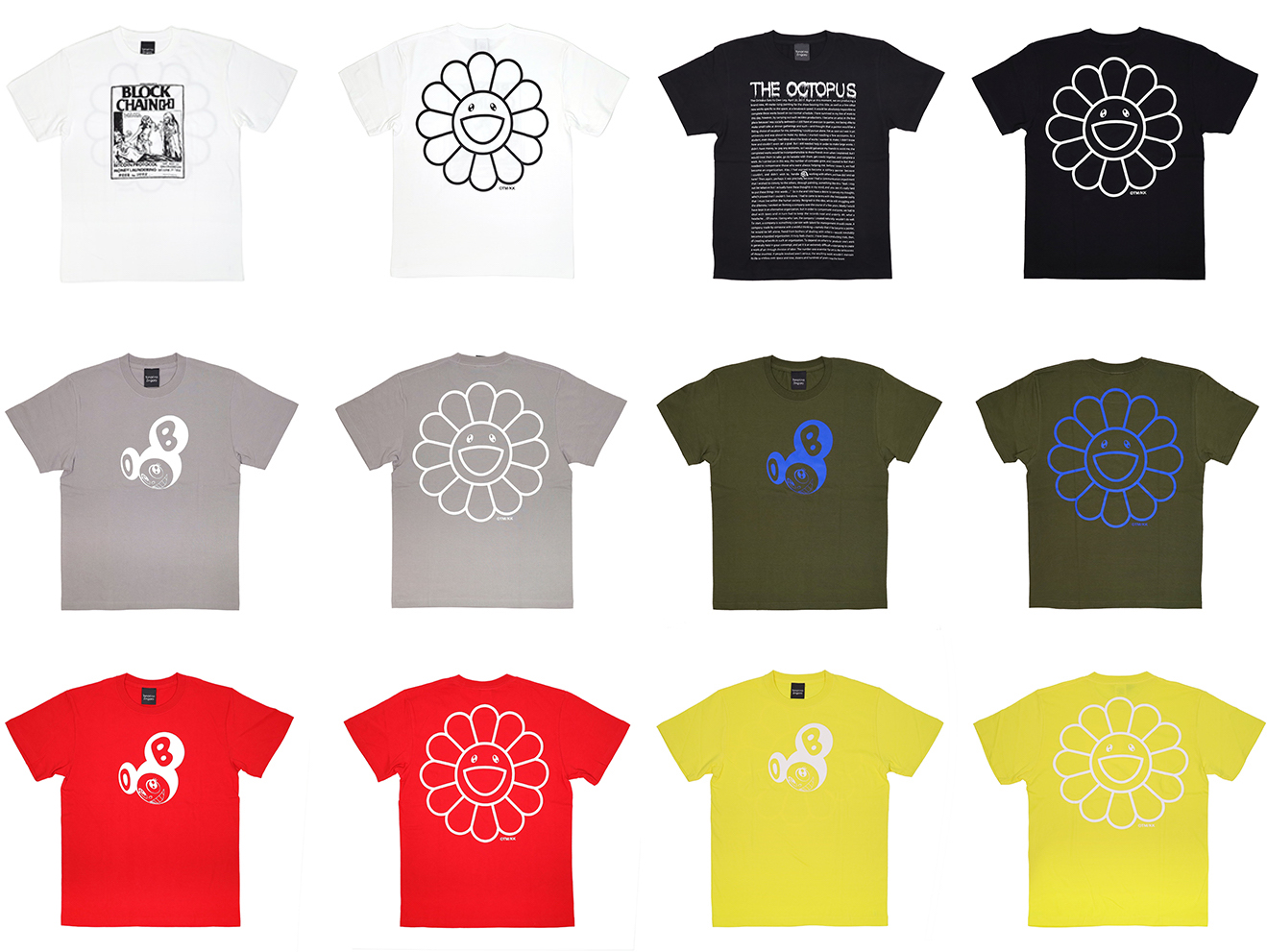 10月19日(月)12時より、「カイカイキキオリジナルTシャツシリーズ」を