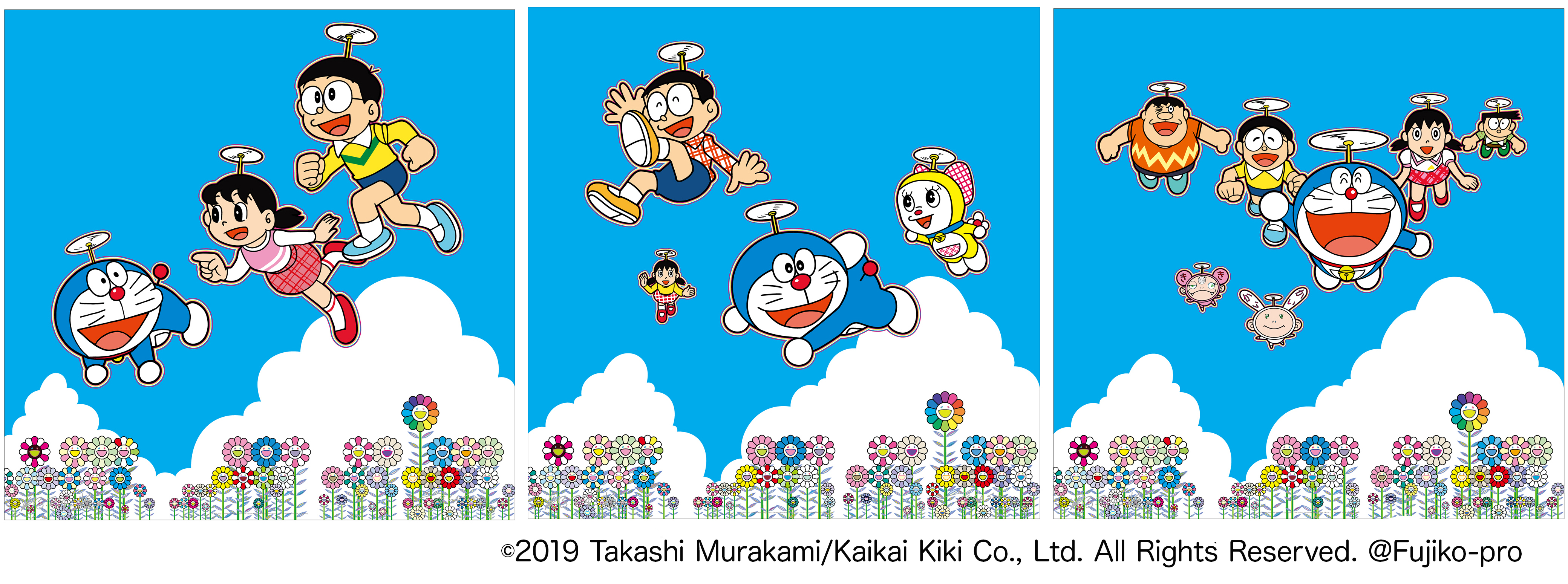 12月9日(水)10時よりWEBショップにて 村上隆 ドラえもんコラボ