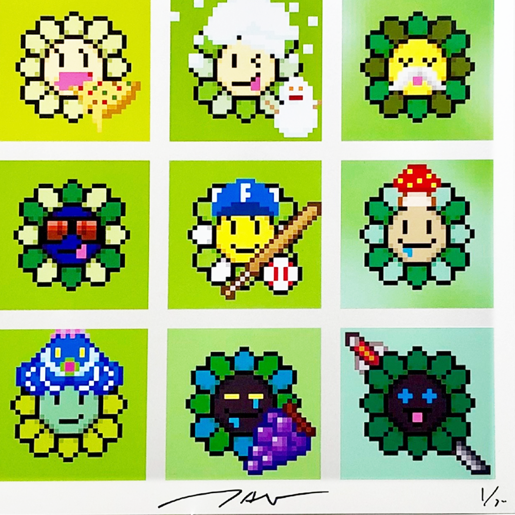 6月28日(火)よりWEBショップにて、村上隆 新作エディションサイン入り