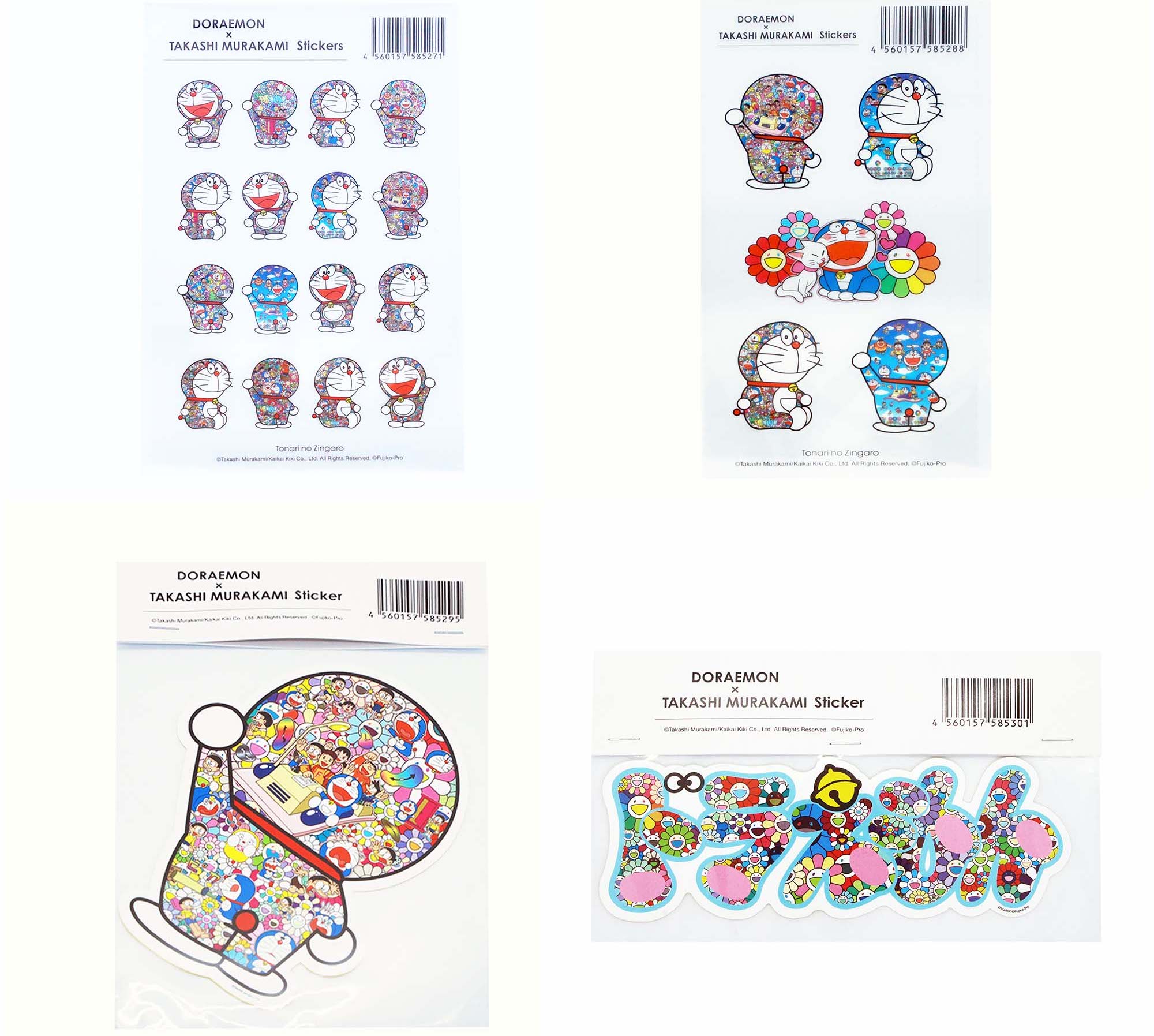 9月14日(水)よりWEBショップにて、ドラえもん×村上隆グッズを販売第二