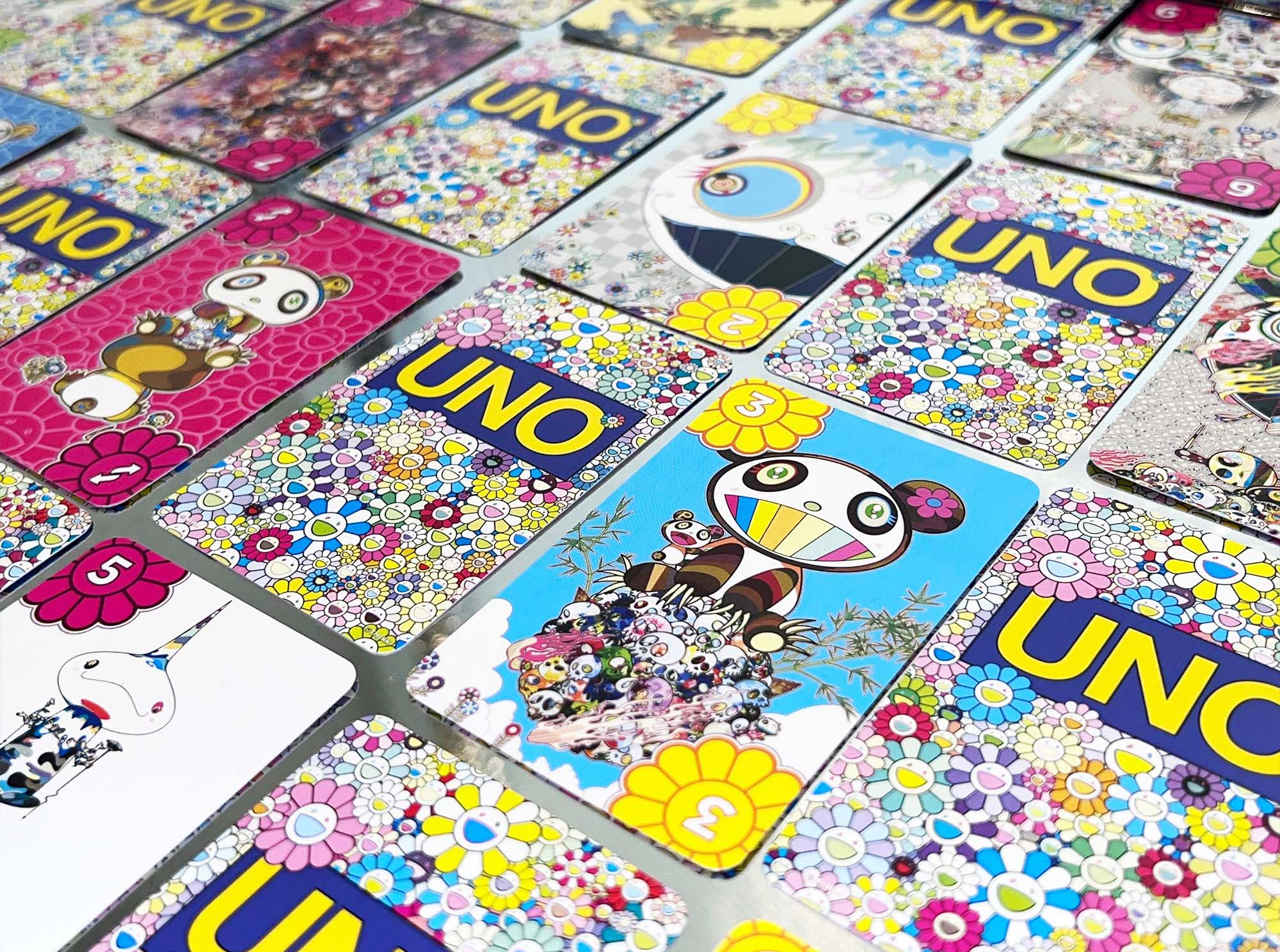 9月5日(月)よりWEBショップにて、村上隆コラボレーションUNOを販売