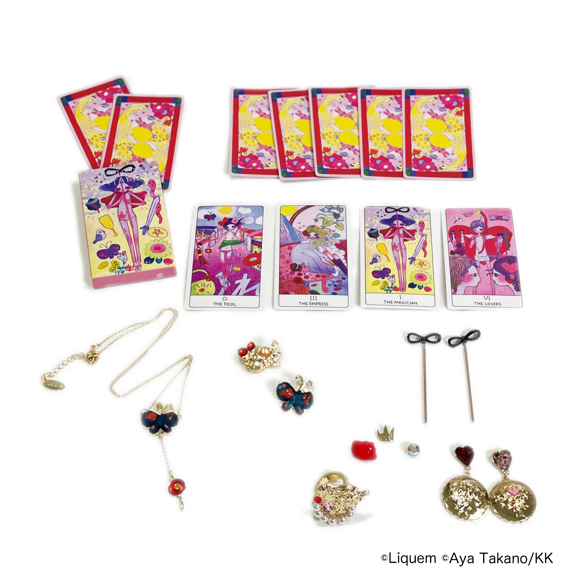 3月26日(土)21時よりWEBショップにて、AYA TAKANOのタロットカード