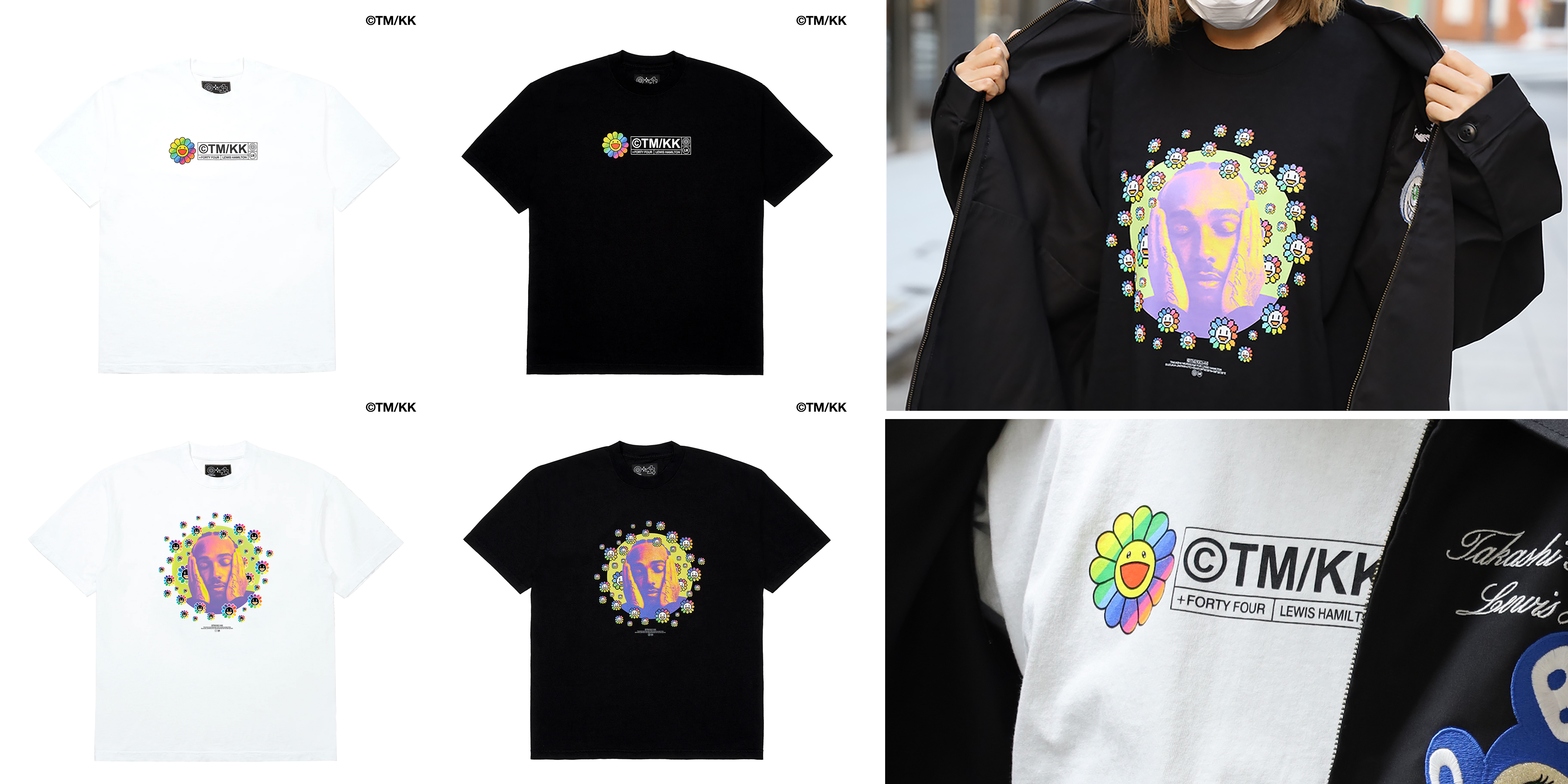 12月22日(木)20時よりWEBサイトにて、ルイス・ハミルトン×村上隆コラボ