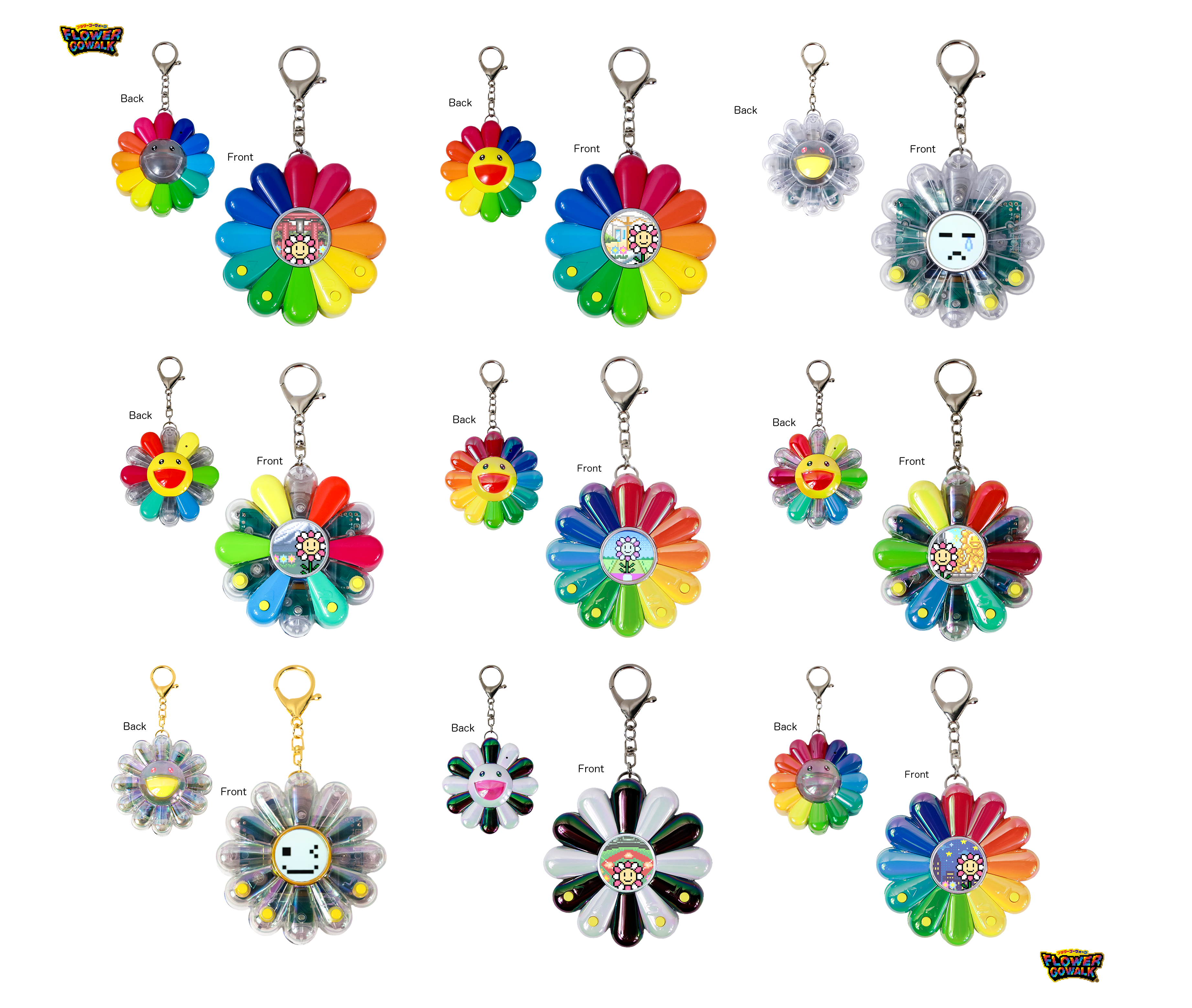 11月24日(金)12時より特設サイトにて、 村上隆新作ゲーム「FLOWER GO